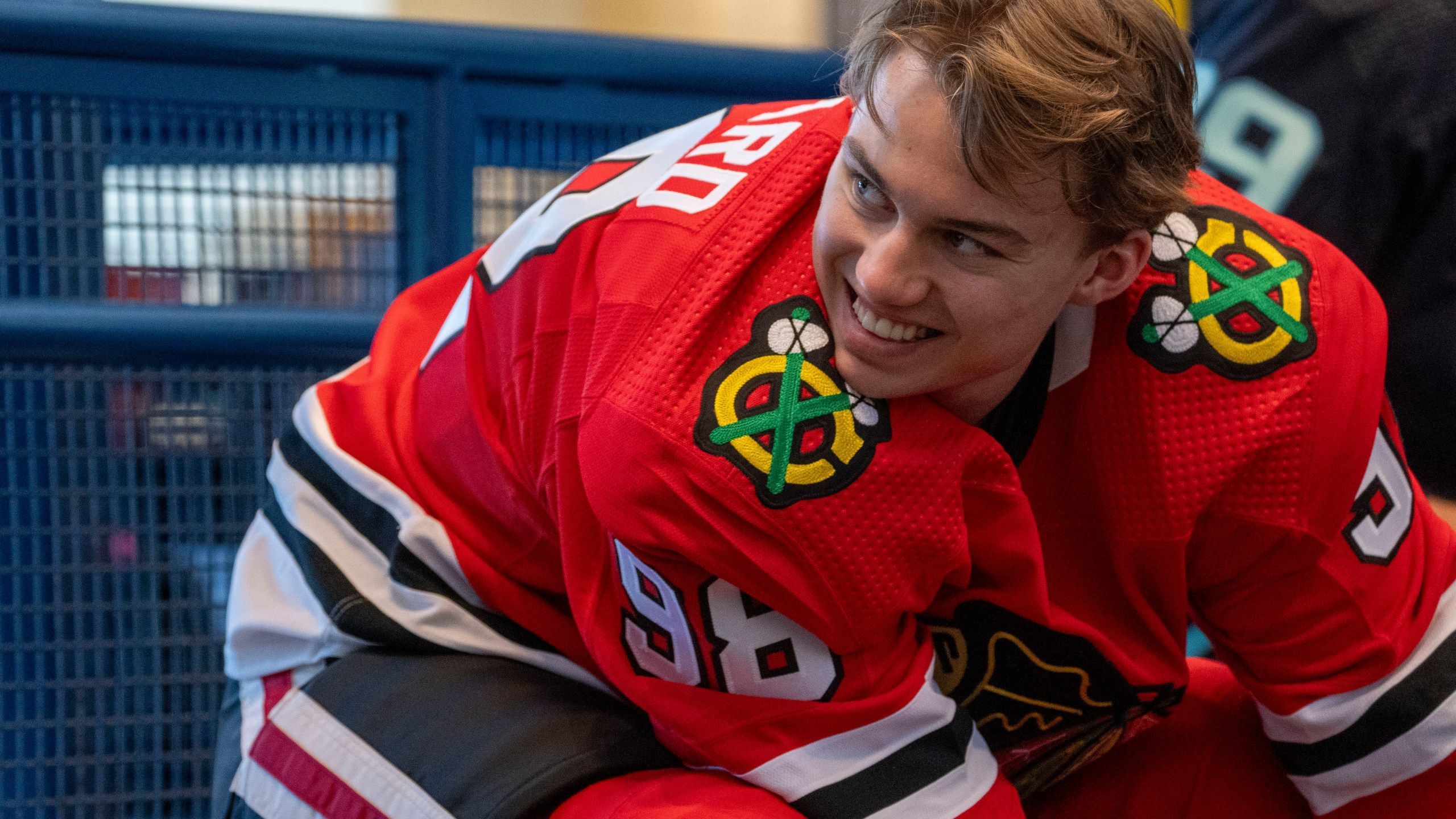 2560x1440 Connor Bedard takes another step toward making his NHL debut with the Chicago Blackhawks