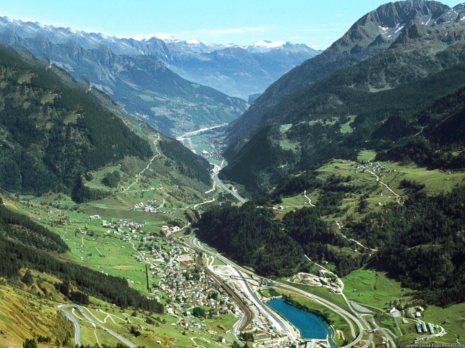 1600x1200 Desktop Wallpaper Natural Background Swiss Alps