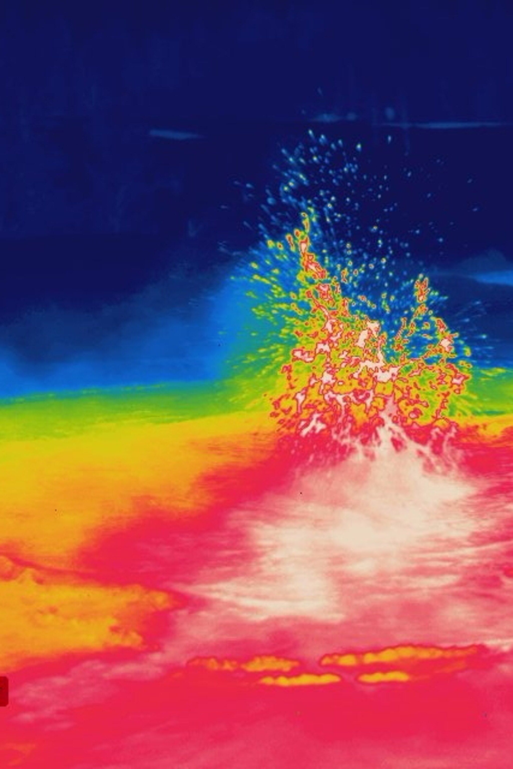 2050x3072 When Yellowstone Explodes