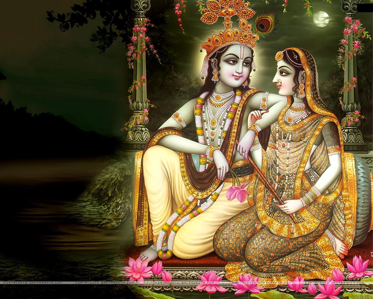 1280x1024 Lord Krishna Wallpaper High Resolution