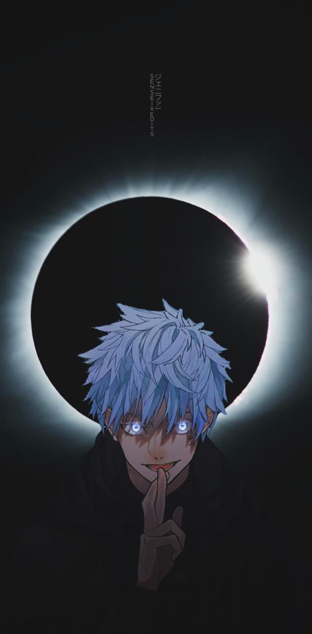630x1280 Gojo Anime Wallpaper