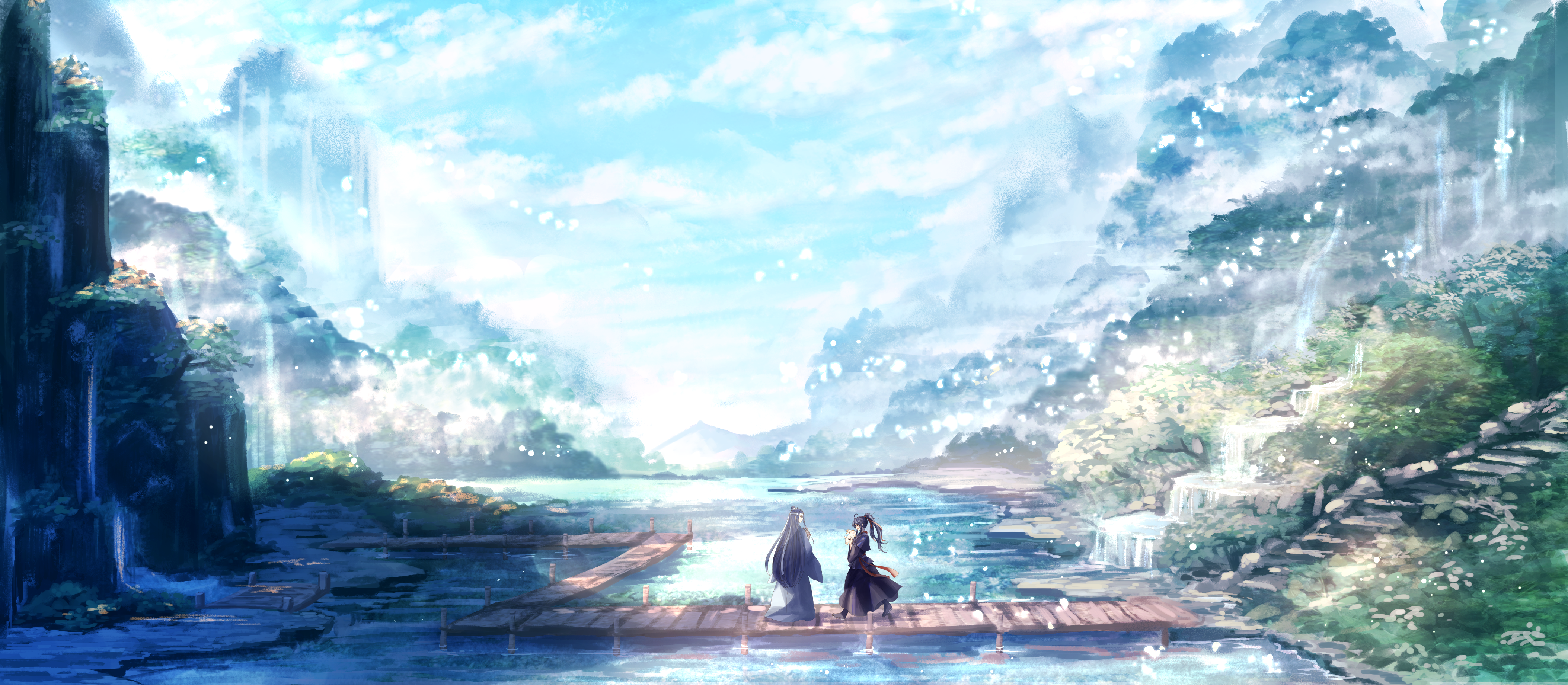 4213x1841 Grandmaster of Demonic Cultivation HD Wallpaper and Background