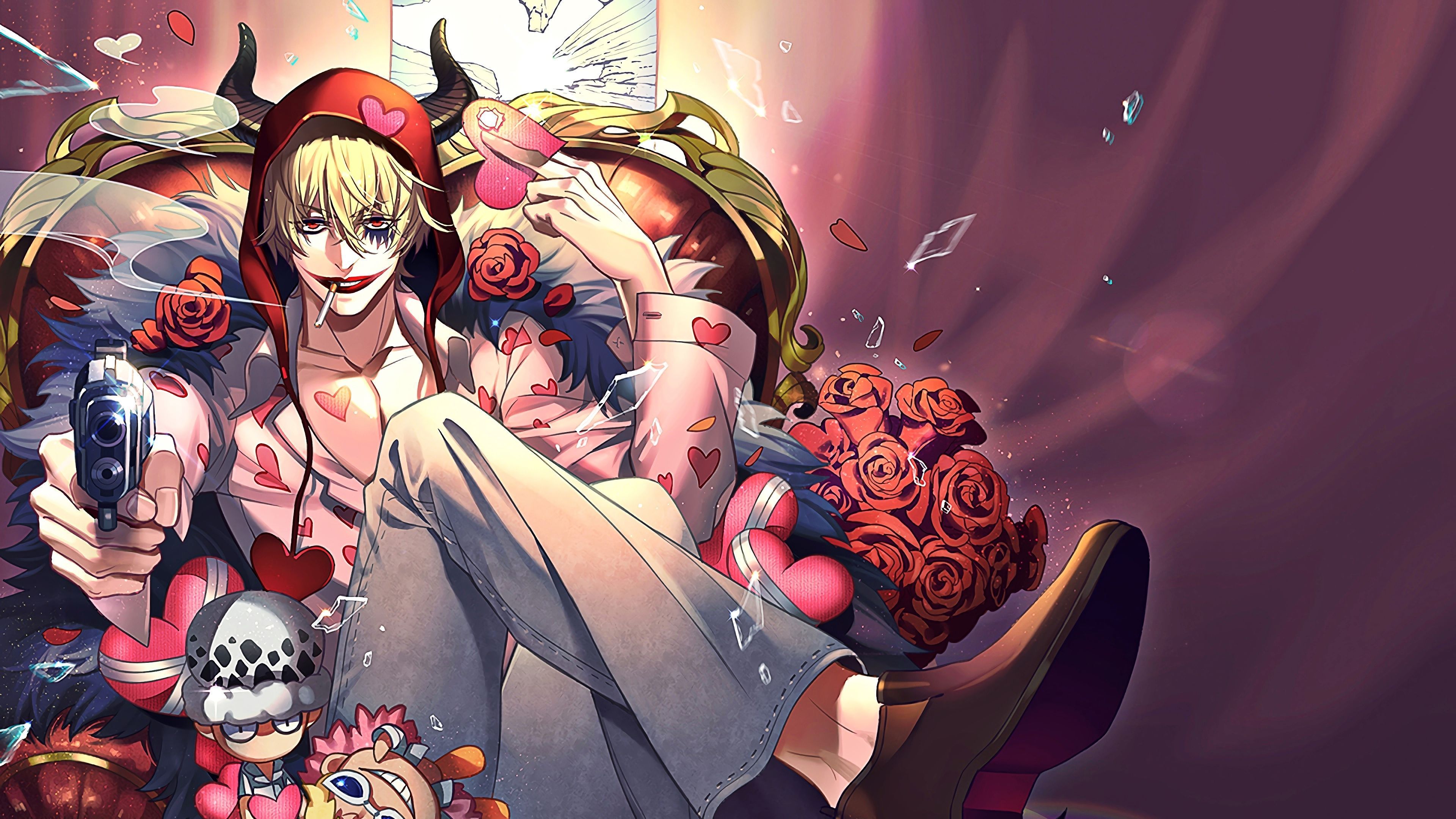 3840x2160 One Piece Corazon Wallpaper