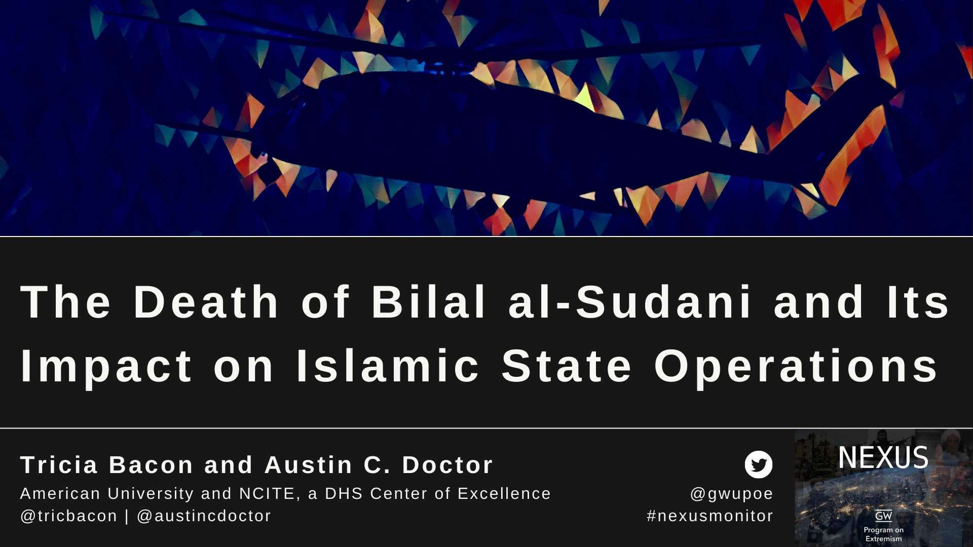 1920x1080 The Death Of Bilal Al Sudani And Its Impact On Islamic State Operations. Program On Extremism. The George Washington University