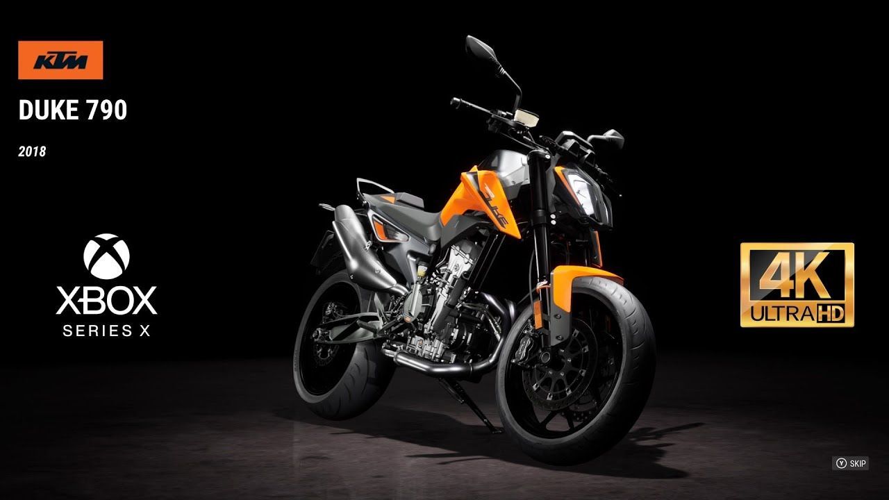 1280x720 RIDE 4. Set Up KTM 790 Duke (N715). Xbox Series XK