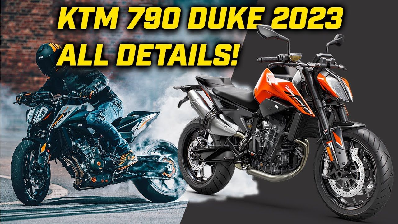 1280x720 NEW 2023 KTM 790 DUKE! The Scalpel is Back