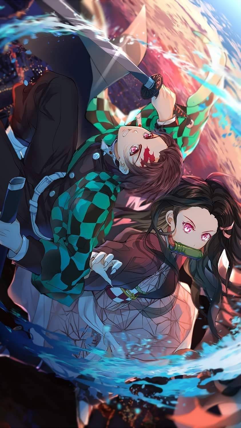 843x1498 Anime Wallpaper on X: Demon Slayer / X