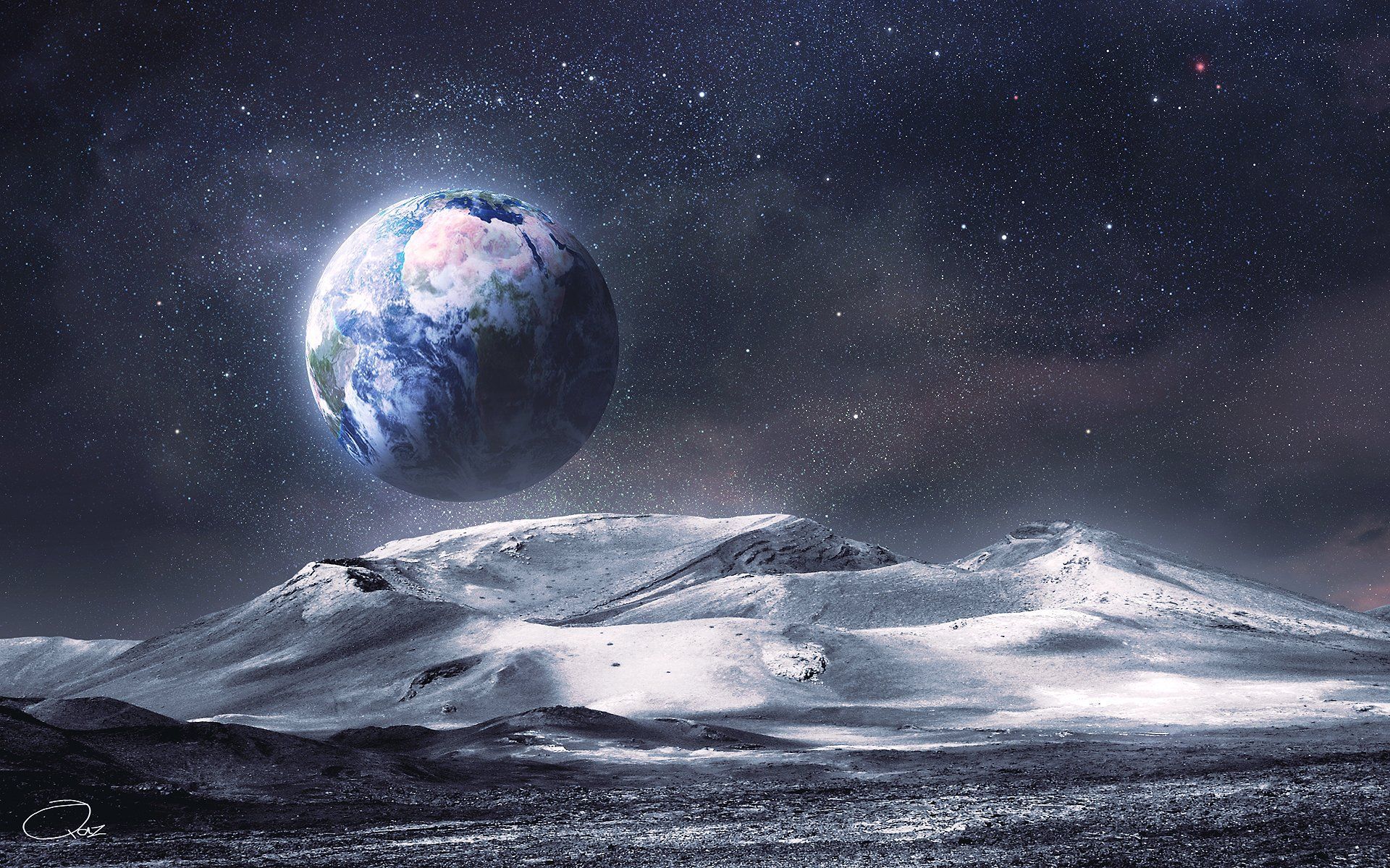 1920x1200 Nature Earth From Space HD Wallpaper by QAuZ from DA