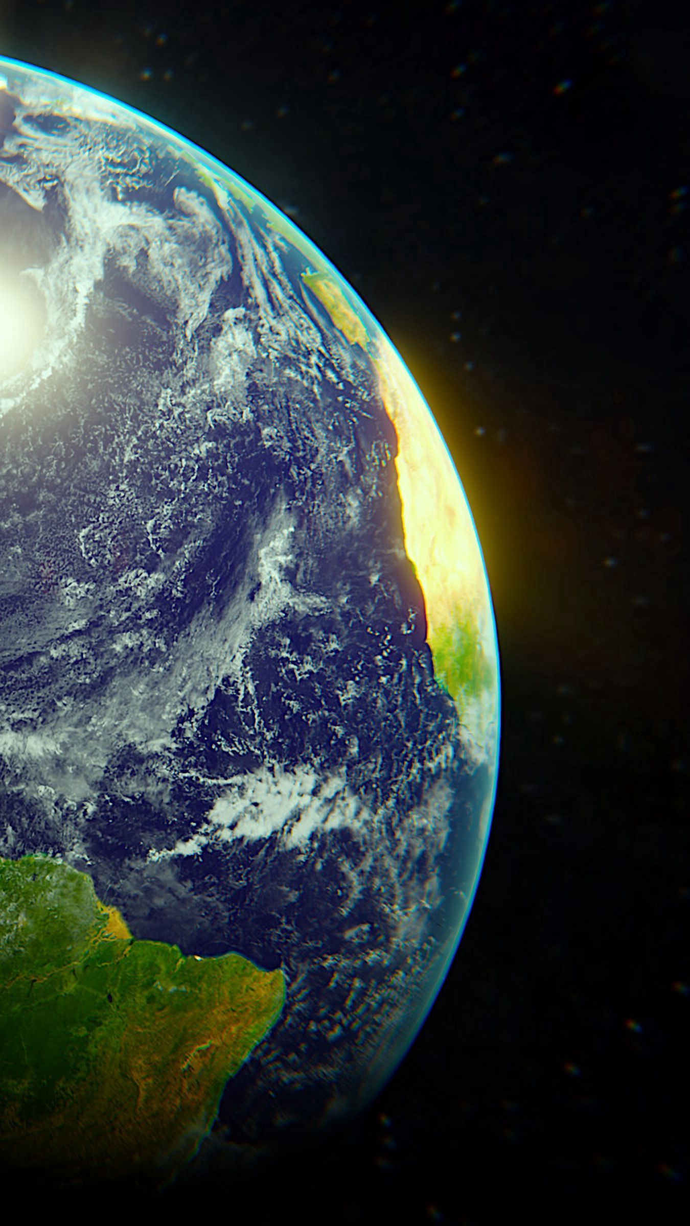 1350x2400 Download wallpaper 1350x2400 planet, earth, surface, atmosphere, space iphone 8+/7+/6s+/for parallax HD background