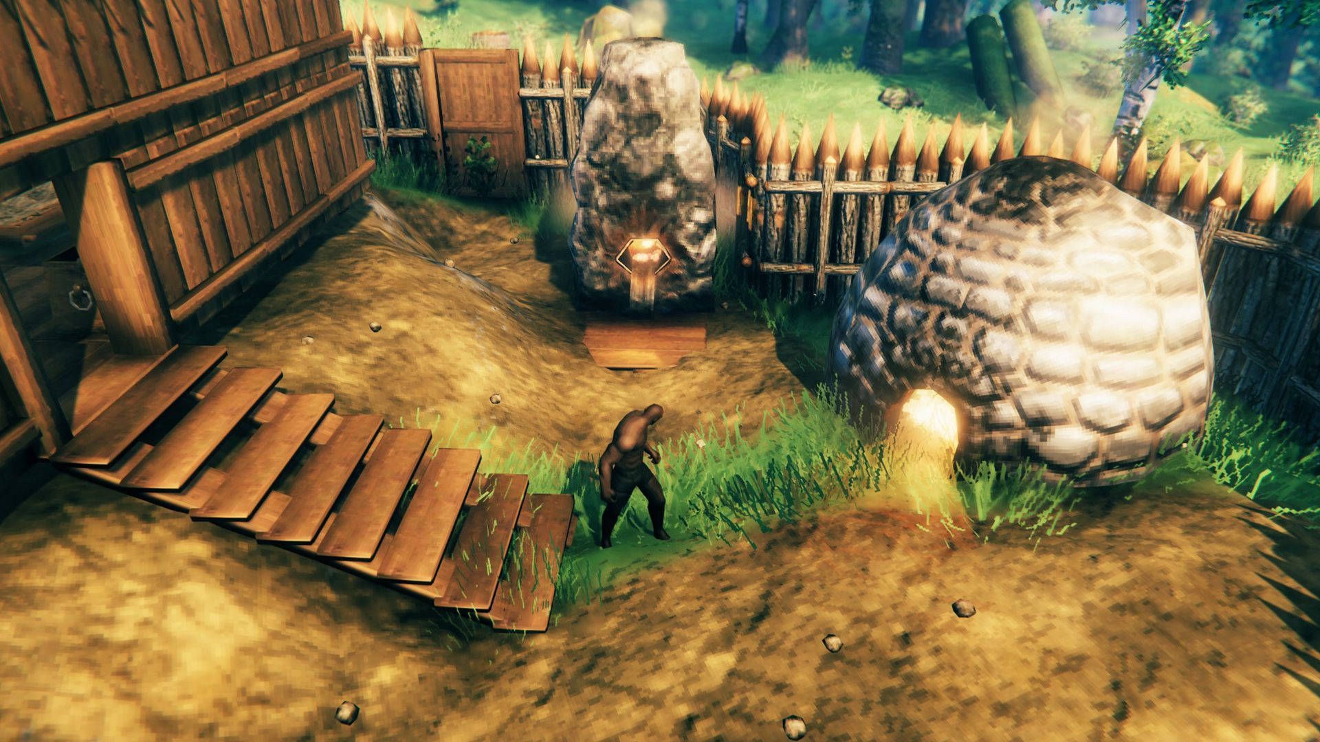 1920x1080 Download Valheim Stone Kiln Furnace Wallpaper