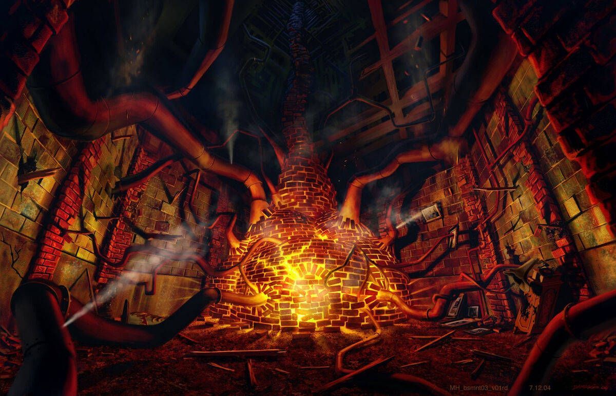 1200x771 Monster House Wallpaper