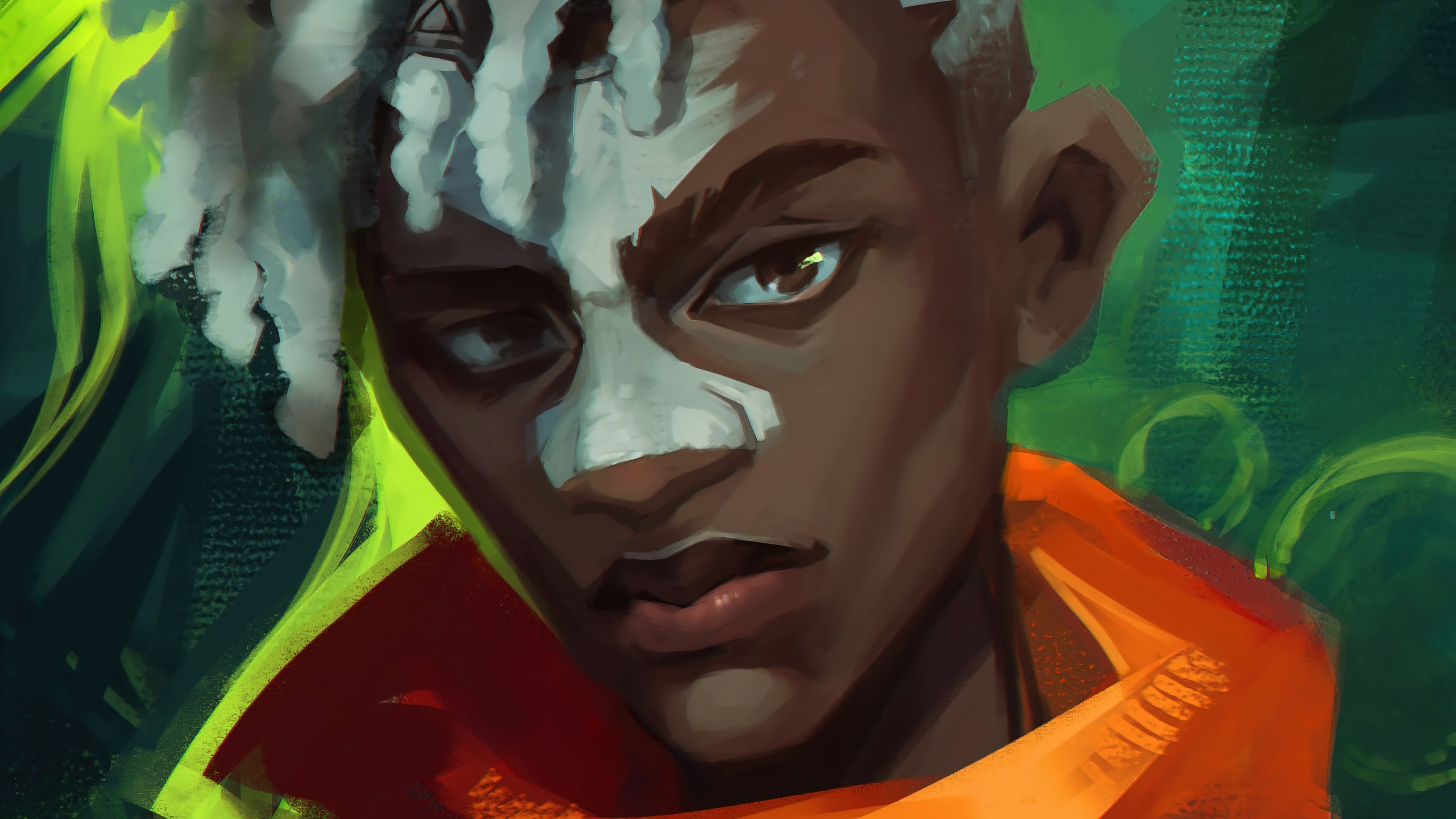 3840x2160 ekko, arcane, netflix, series, lol, art, 4k HD Wallpaper