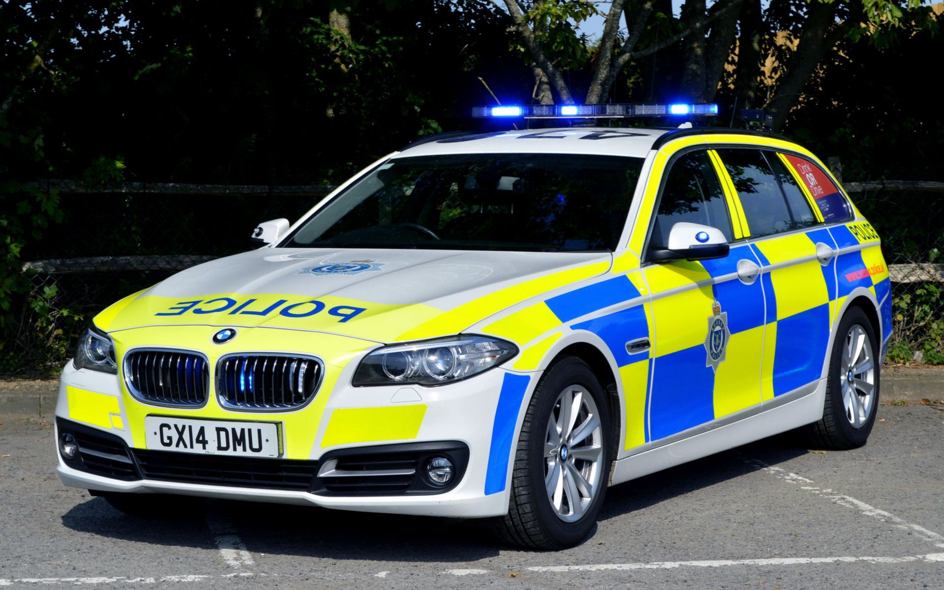 1920x1200 BMW 5 Series Touring Police (UK) and HD Image