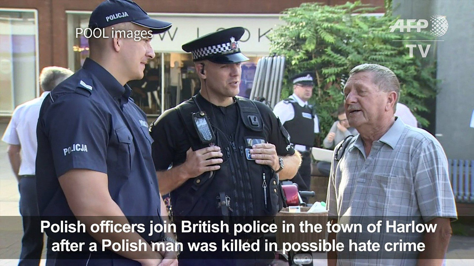 1920x1080 Polish officers join UK police patrol after murder