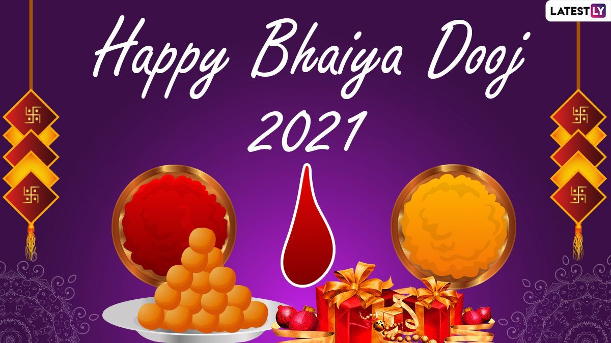 1200x675 Bhai Dooj 2021 Image & HD Wallpaper For Free Download Online: Wish Happy Bhaubeej With WhatsApp Messages, New Greetings and Quotes