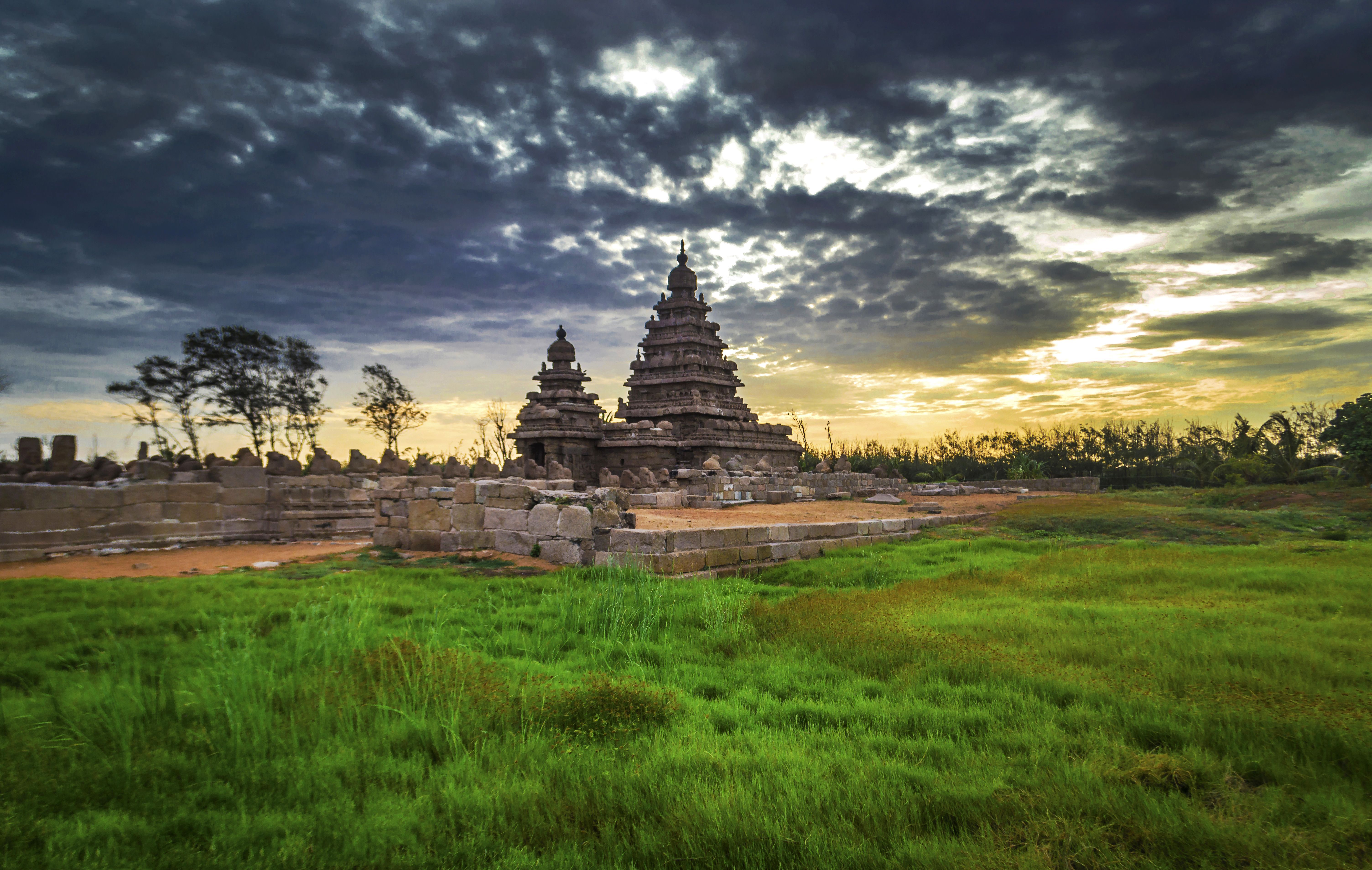 6016x3815 Mahabalipuram Wallpaper