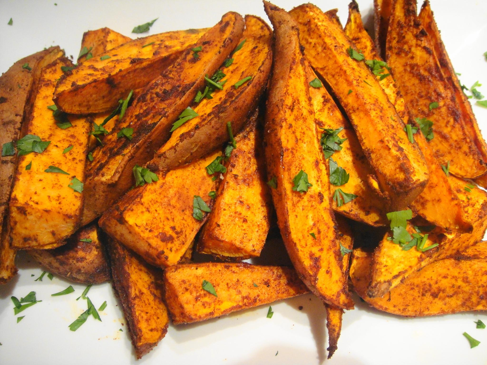2048x1536 Sweet Potato Wedges