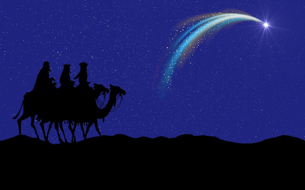 1280x800 Christmas Xmas Wise Men