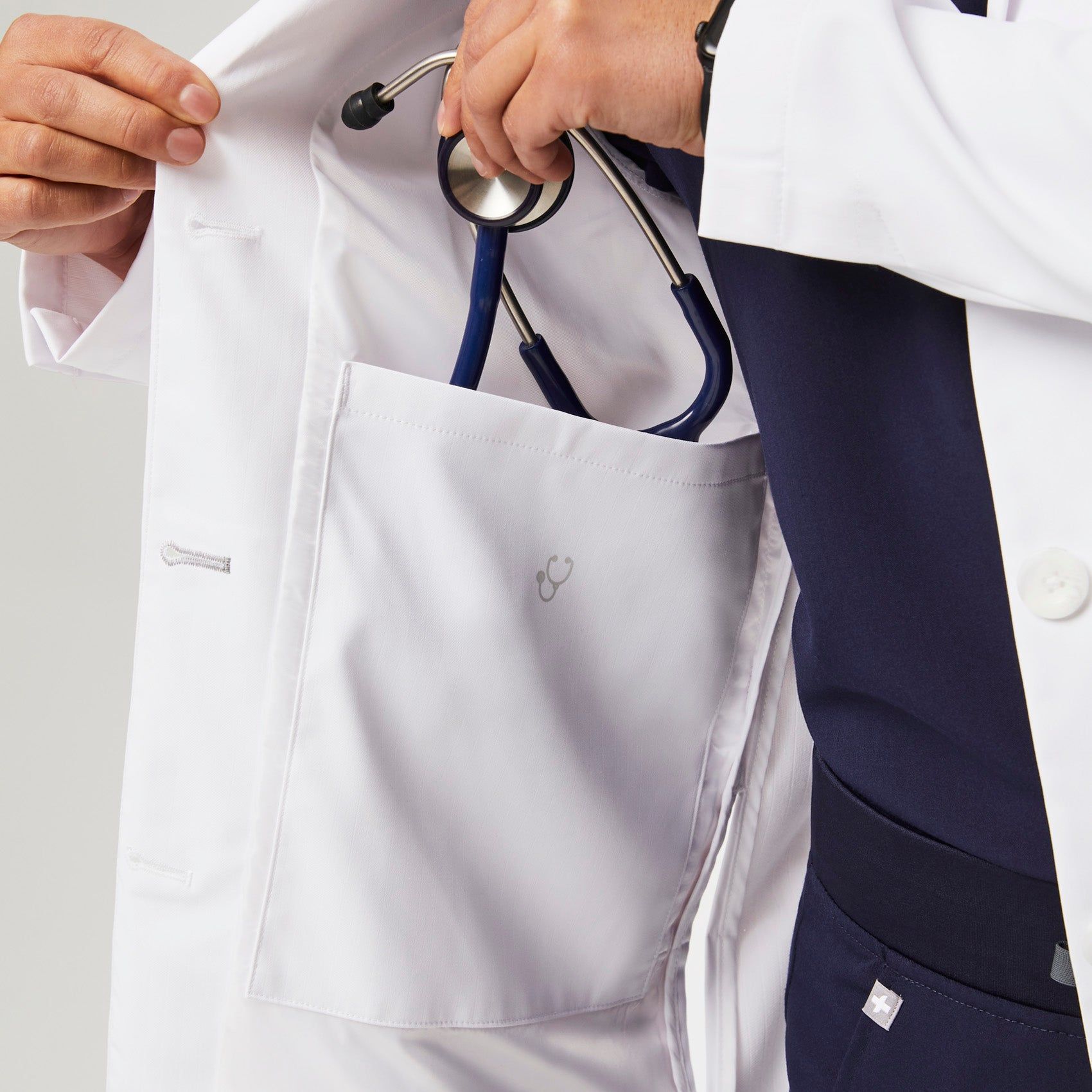 1700x1700 Women's Bellevue Long Lab Coat · FIGS