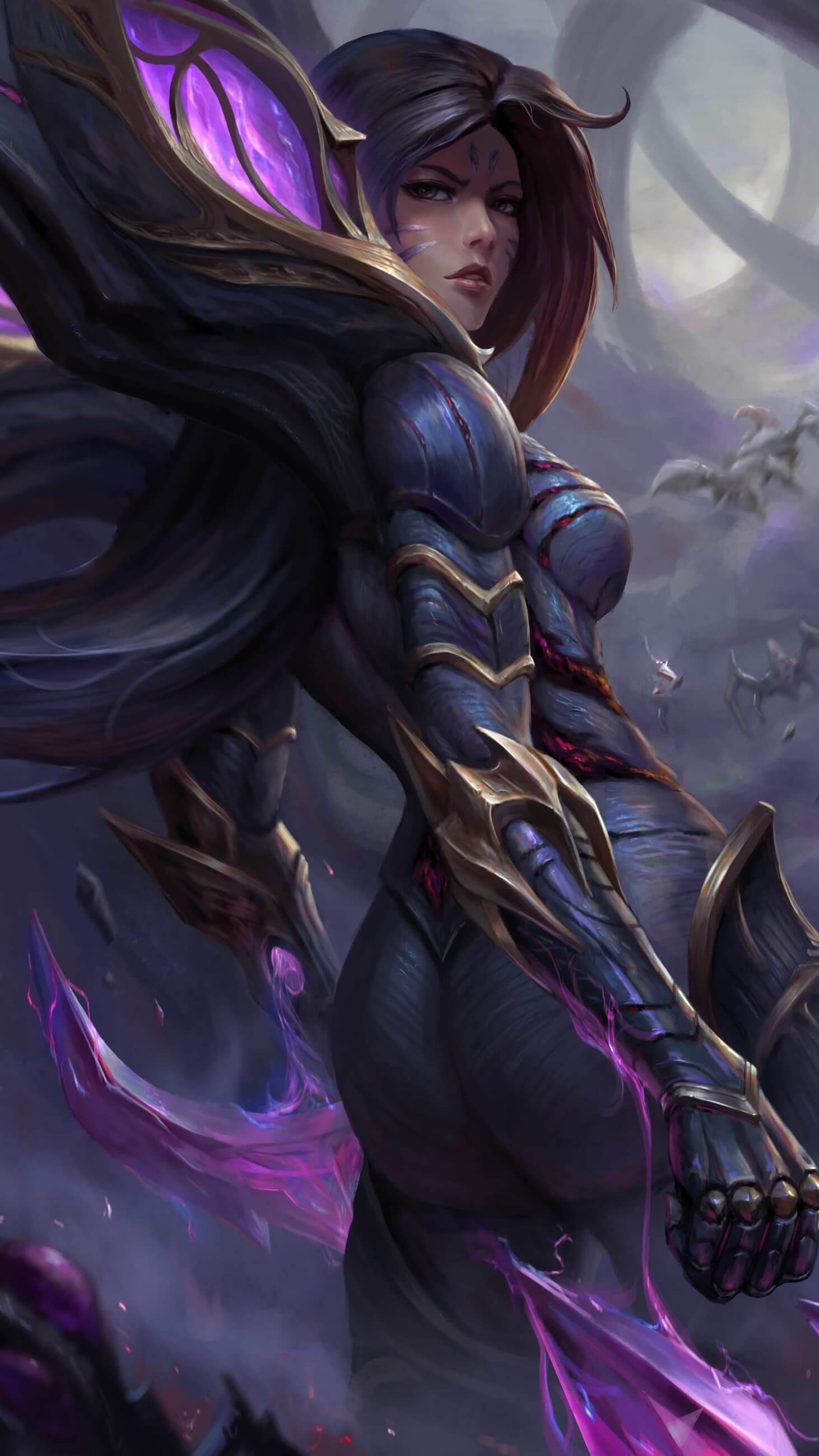 1462x2599 Here's a good wallpaper of our Void Girl for you guys enjoy