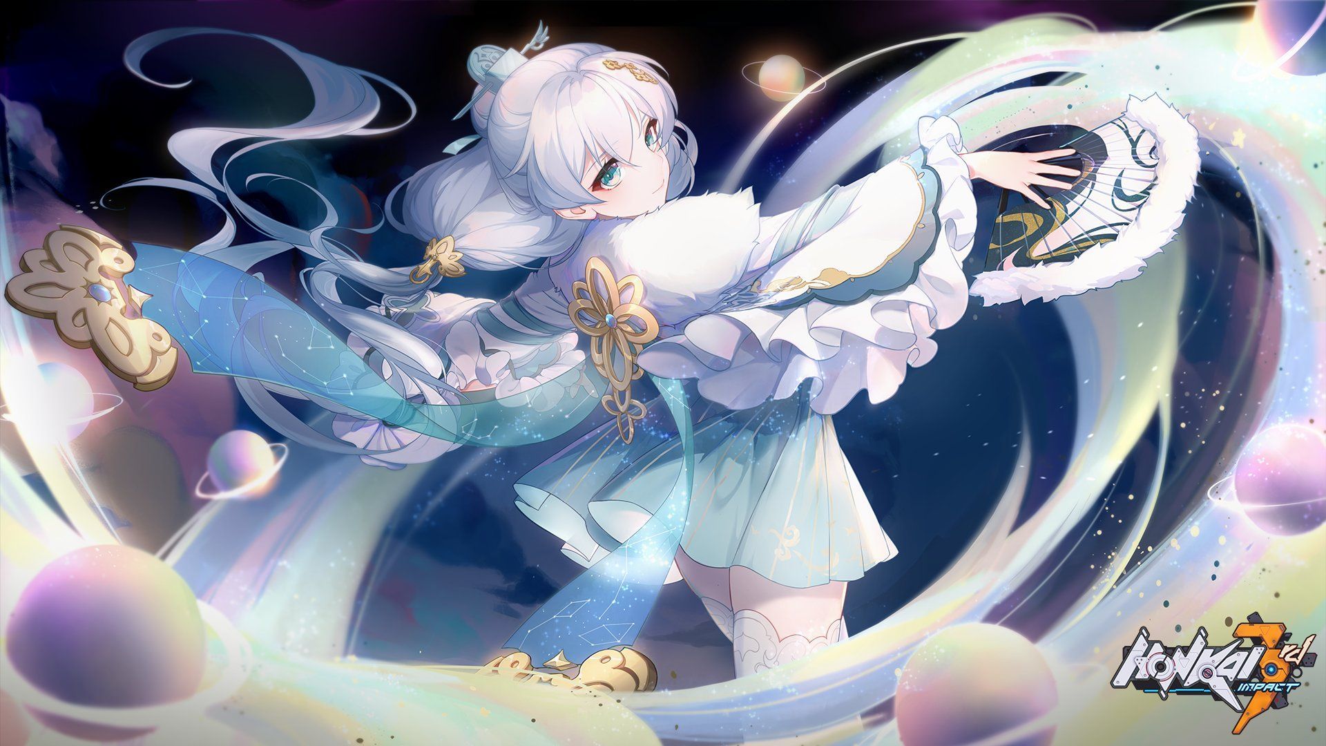 1920x1080 theresa apocalypse, zhuge kongming, and theresa apocalypse (honkai and 1 more)