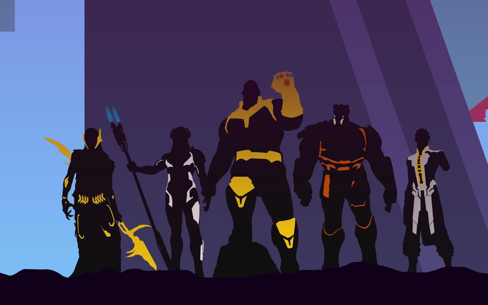 1920x1200 Thanos # BlackOrder #Marvel #MCU #Avengers #InfinityWar Avengers