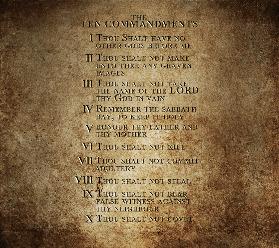 10 Commandments Wallpapers - Top Free 10 Commandments Backgrounds ...