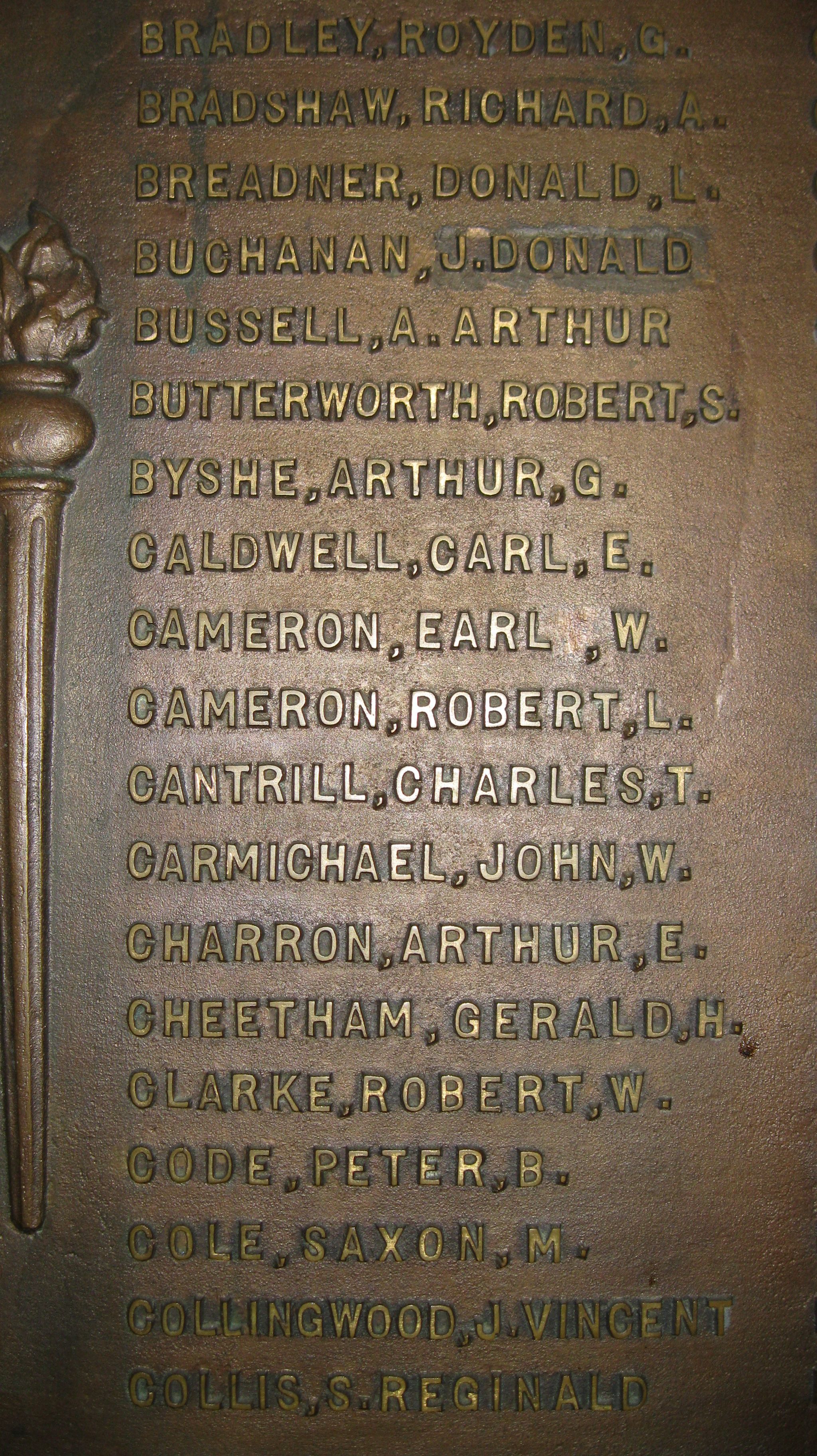 2048x3648 collishaw / Glebe's Virtual War Memorial