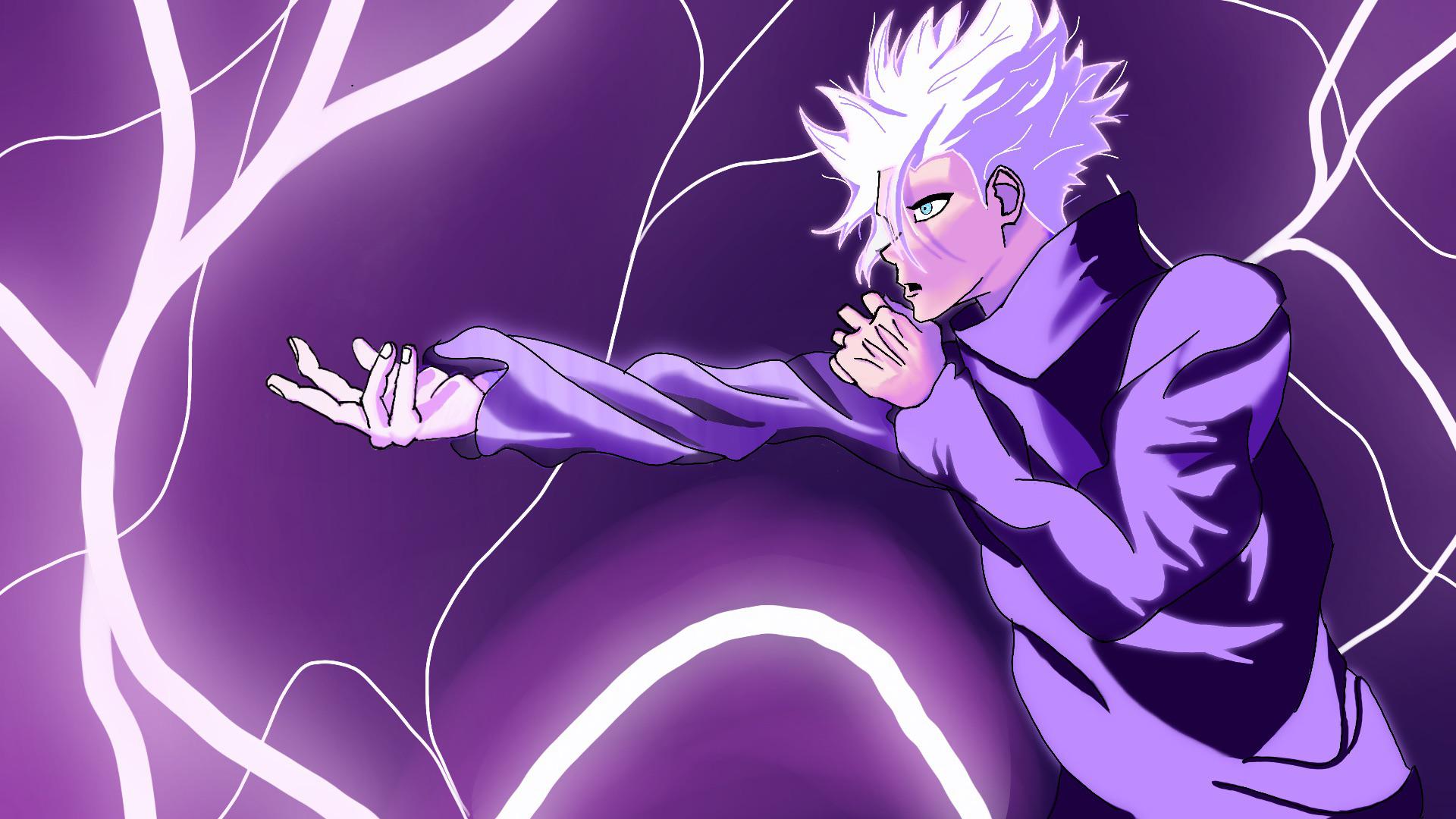 Gojo Hollow Purple Wallpapers Top Free Gojo Hollow Purple Backgrounds 
