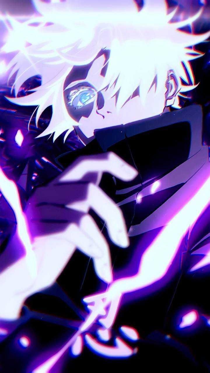 720x1280 Purple gojou satoru anime Wallpaper Download