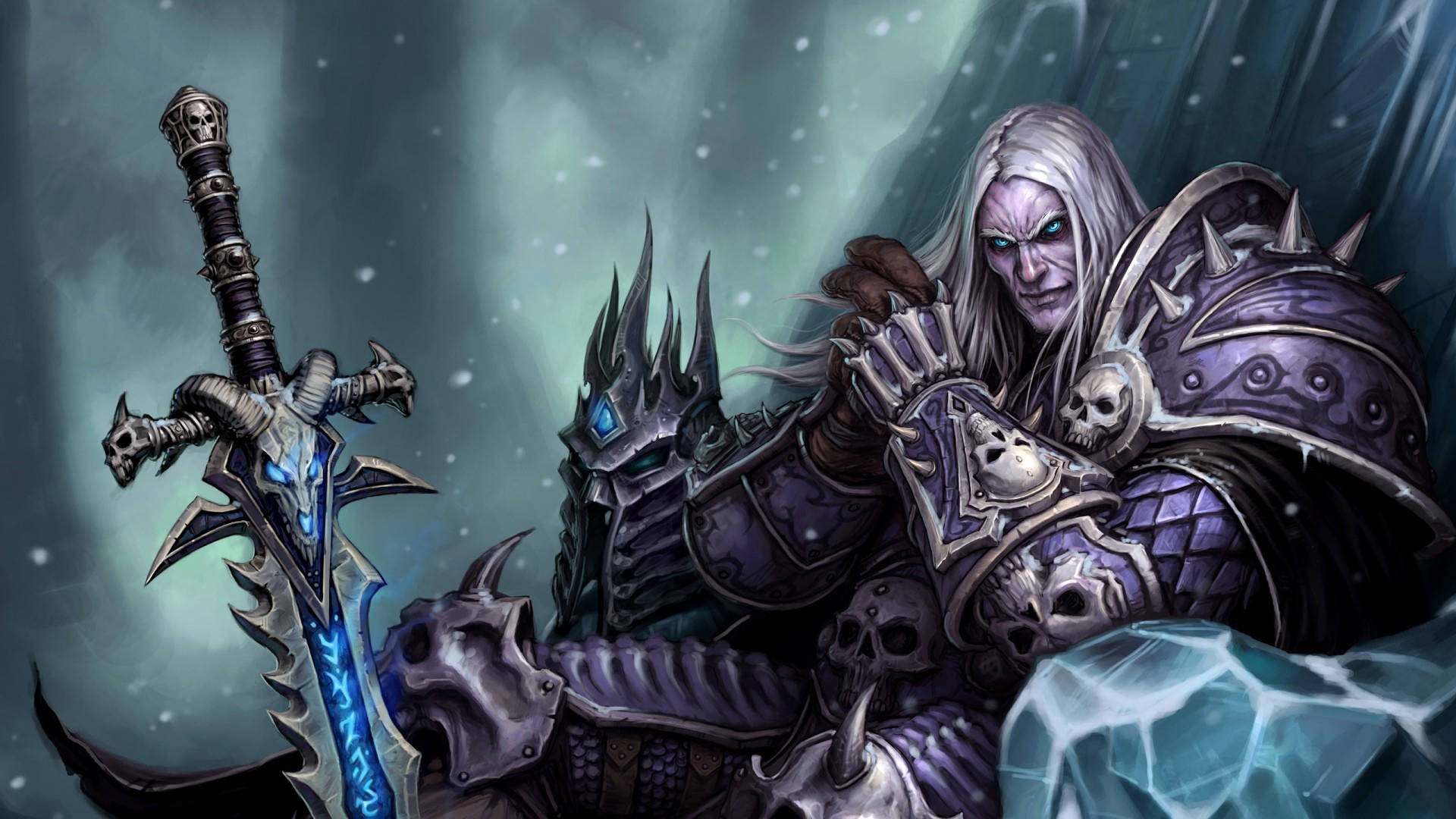 1920x1080 Download Wrath Of The Lich King Throne Wallpaper
