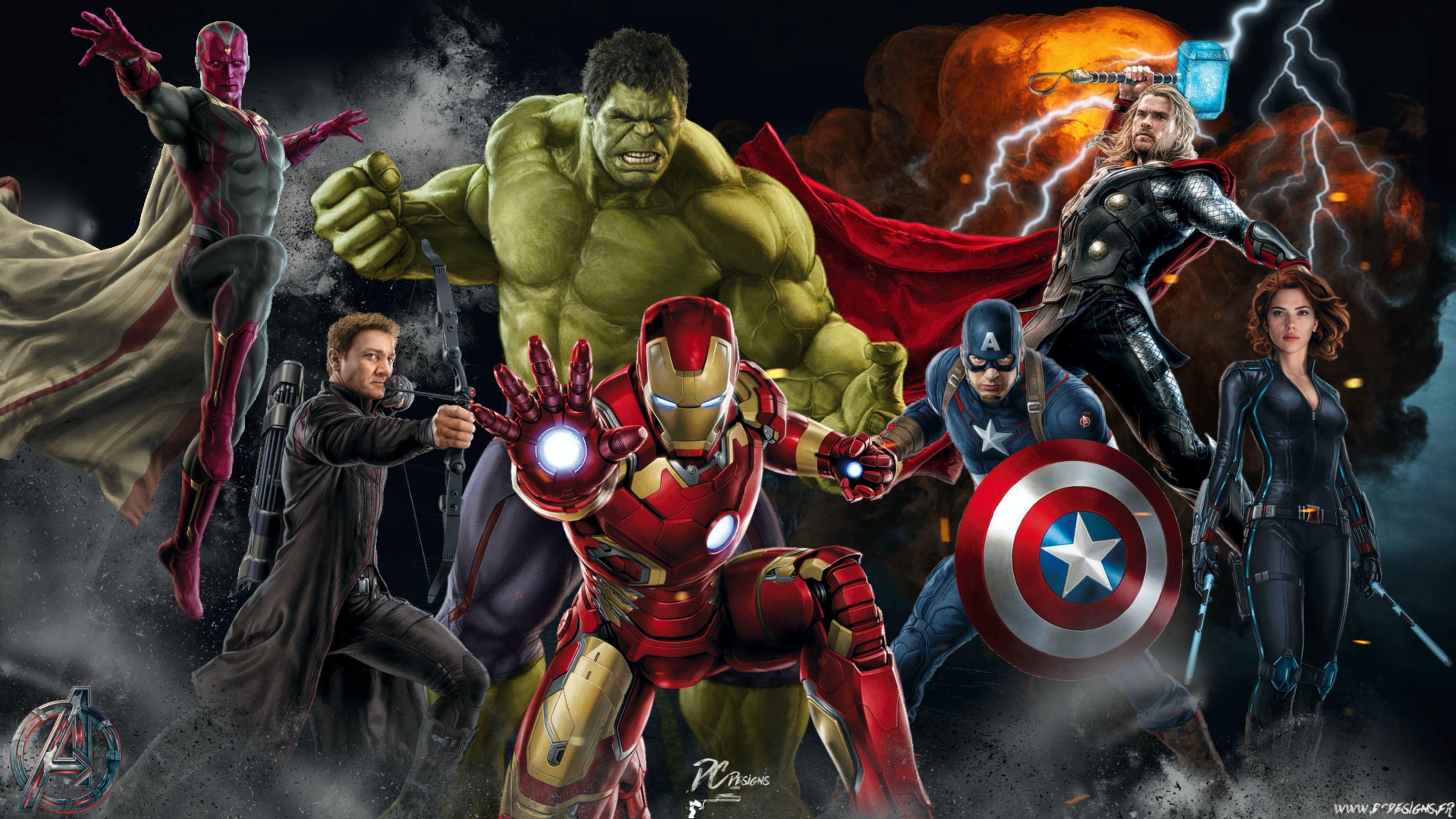 Avengers 4K Ultra HD Wallpapers - Top Free Avengers 4K Ultra HD Backgrounds  - WallpaperAccess