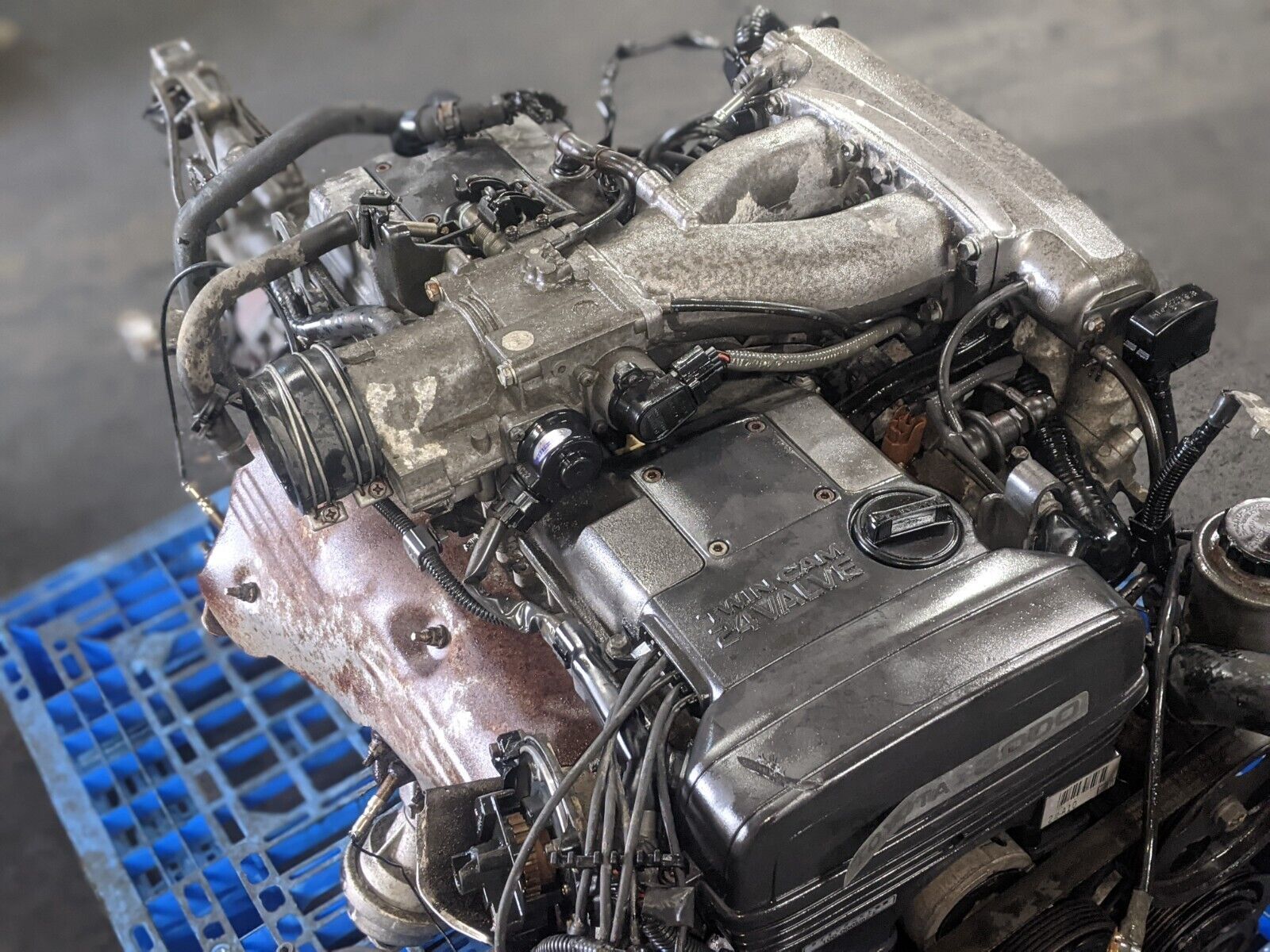 1600x1200 94 95 TOYOTA SUPRA Engine & 5 SPEED Transmission JDM W58 2JZ GE