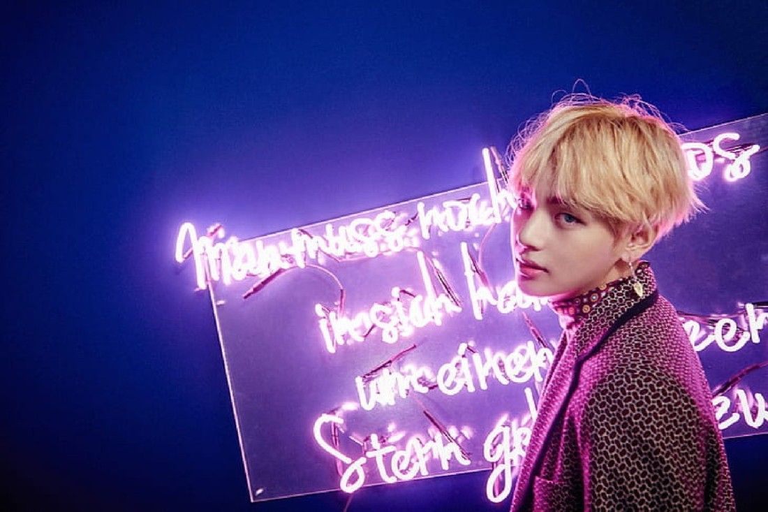 1100x733 Smoky Design music bts kim taehyung Wallpaper Poster Price in India Smoky Design music bts kim taehyung Wallpaper Poster online at