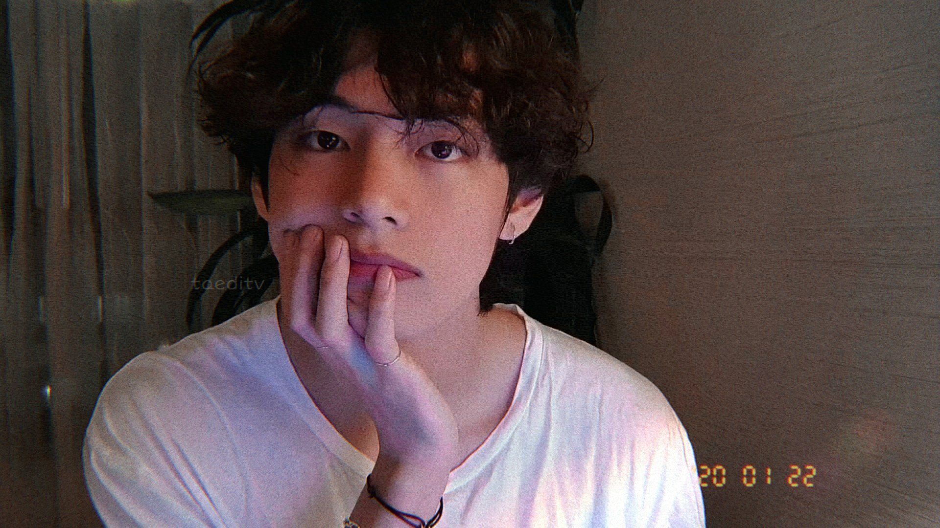 1920x1080 ؘ on Twitter. Kim taehyung, Kim taehyung wallpaper, Kim taehyung funny