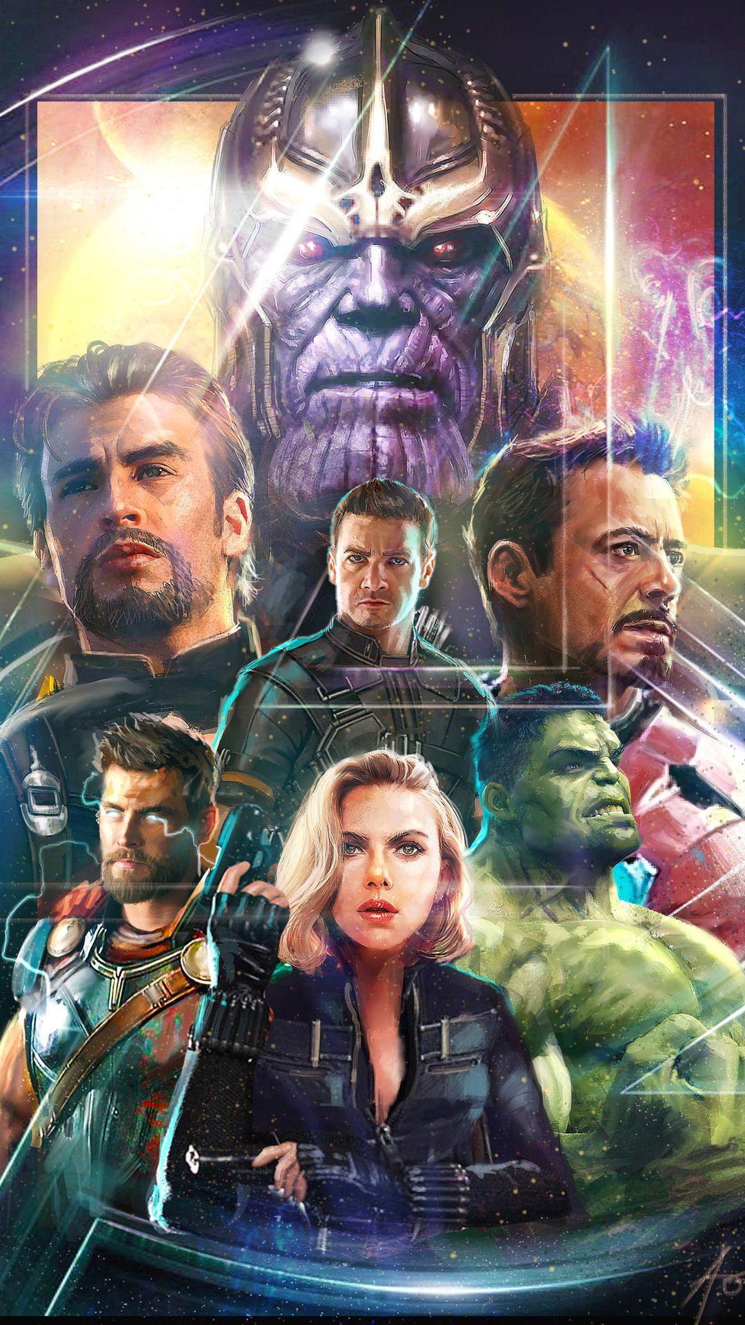 1080x1920 Avengers Infinity War 4k wallpaper for iPhone and Android