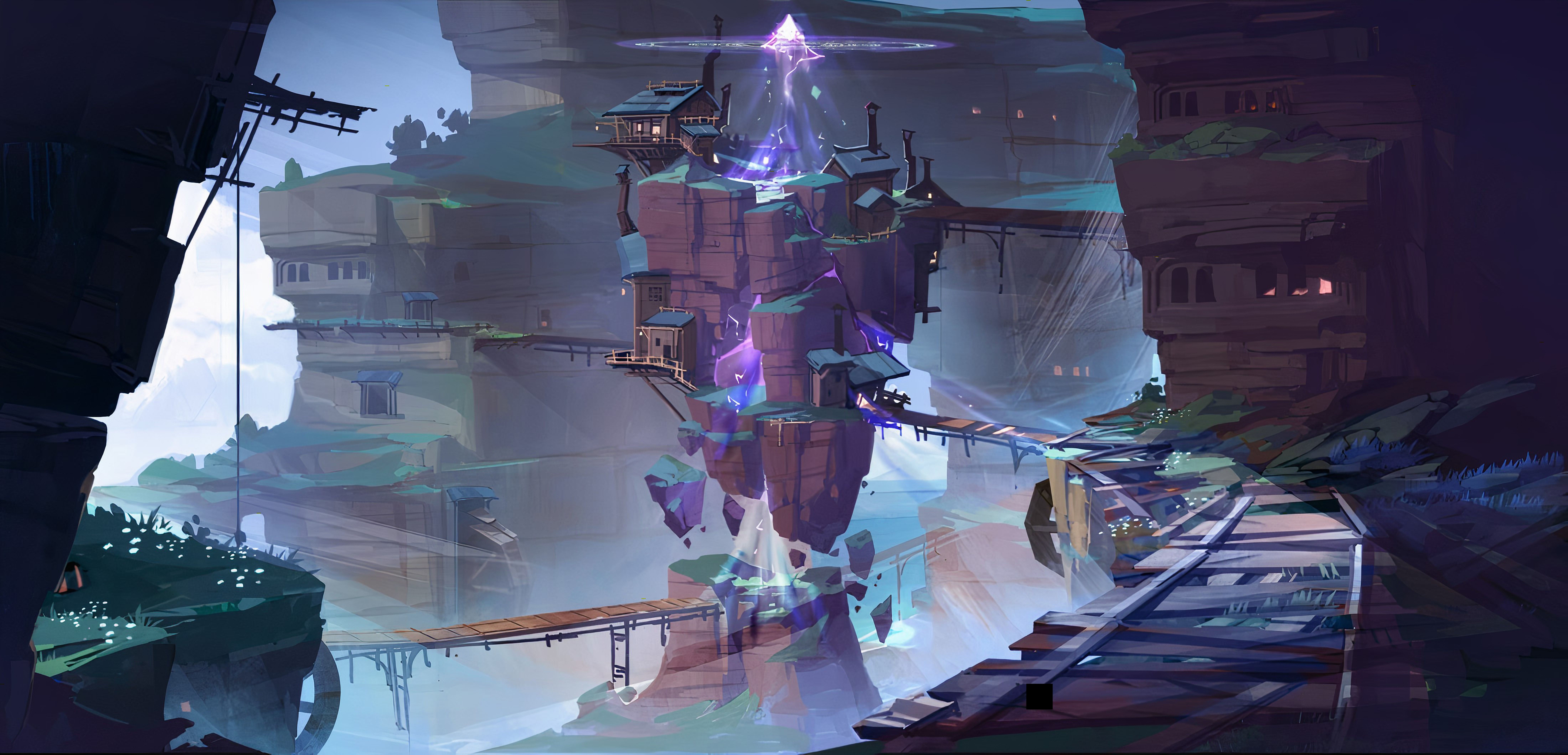 8800x4240 8k Inazuma Scenery! Download Link In Comments (plus 2k Eula But She Looks A Bit Funky.) : R Genshin_Impact