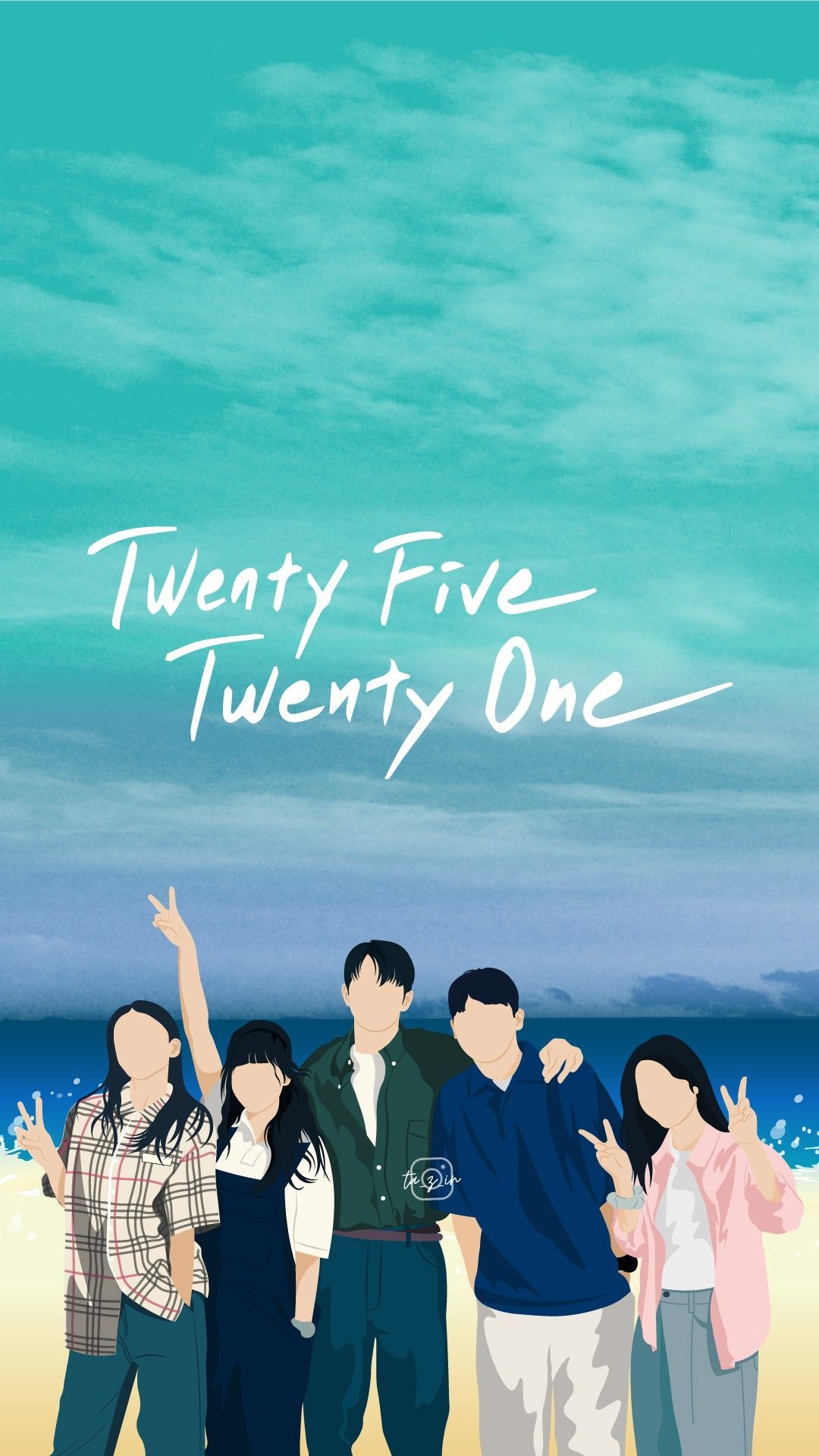 1080x1920 Twenty Five, Twenty One Korean Drama Wallpaper. Korean Drama, Good Old Times, Cartoon Wallpaper