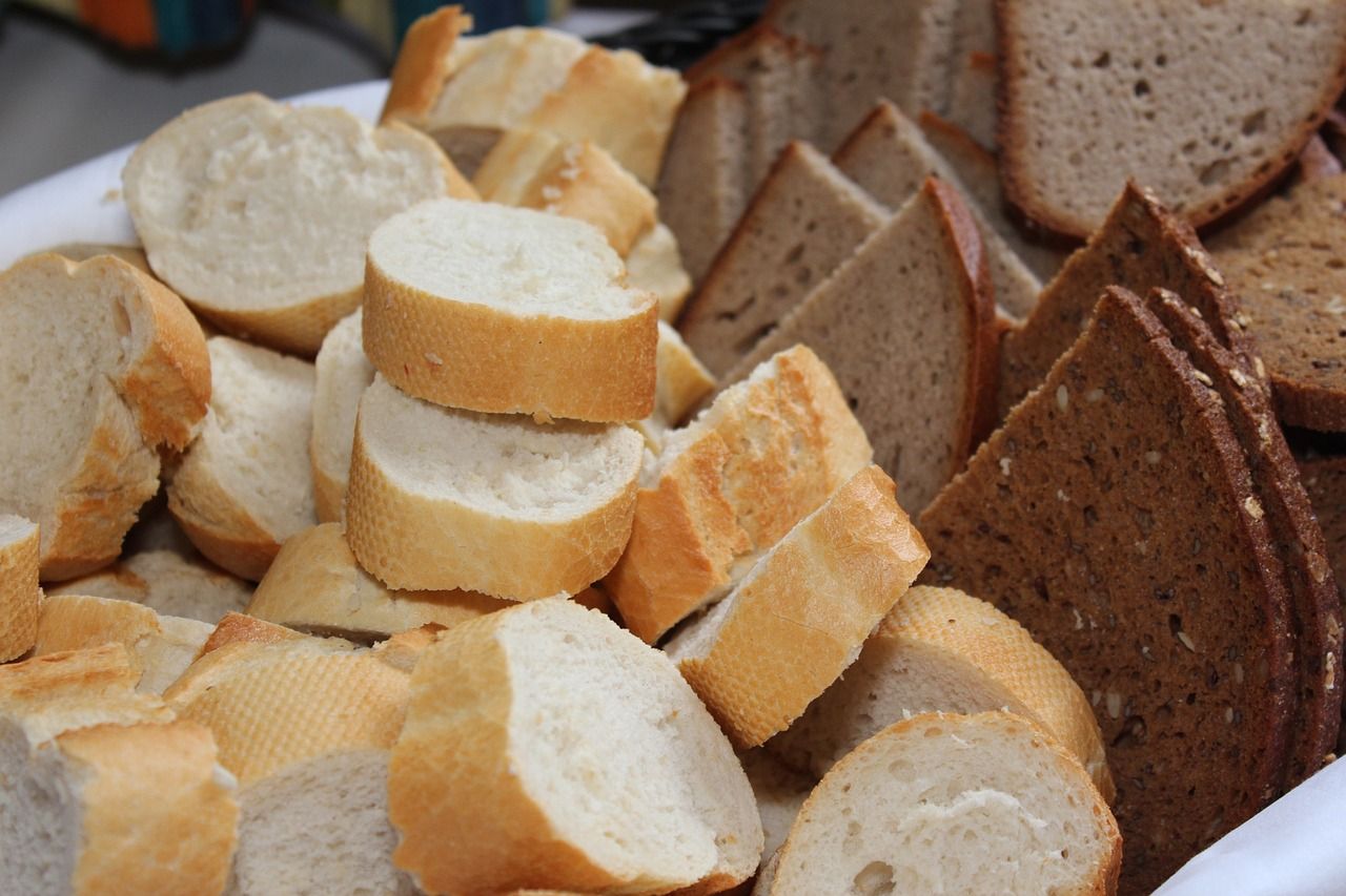 1280x853 Bread Basket Loaf Bun White
