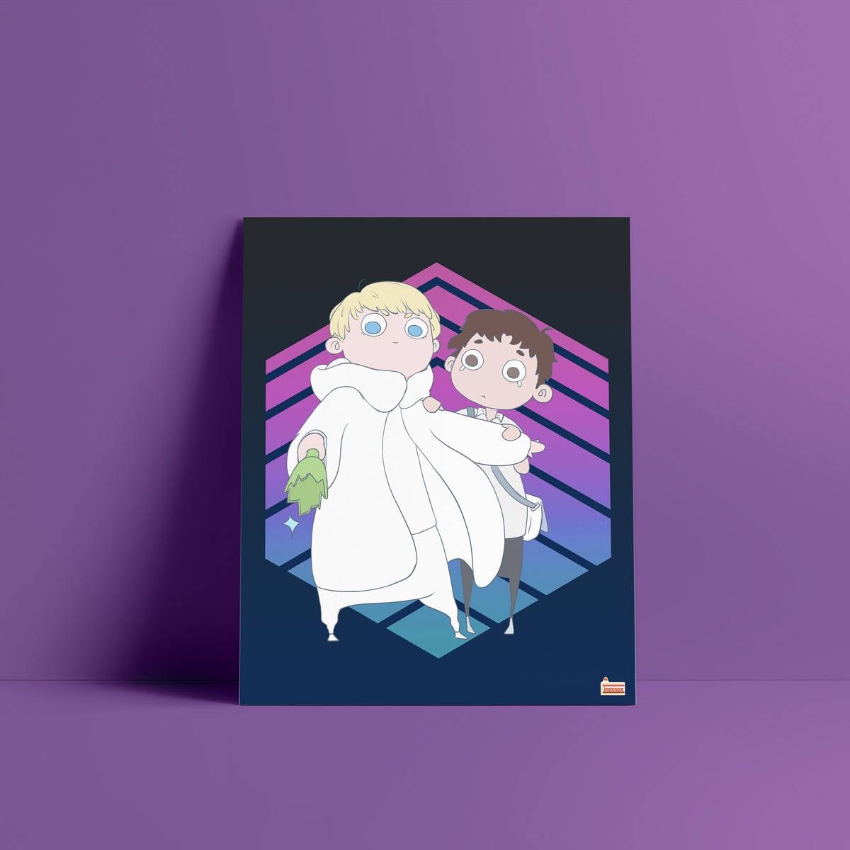 1200x1200 Devilman Crybaby Art Print physical Print // Ryo Akira