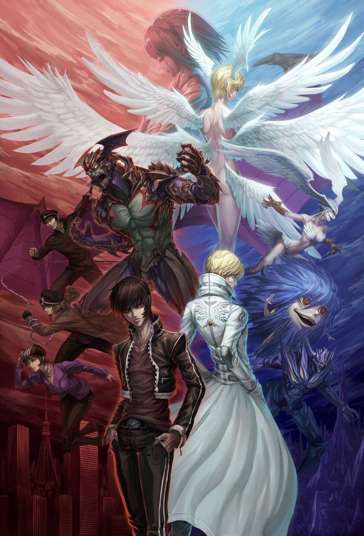 1200x1766 Satan (Devilman) Anime Image Board