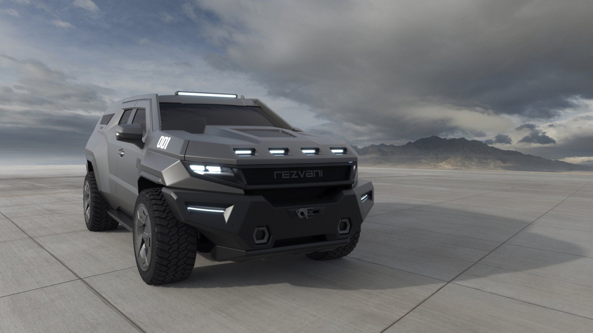 1920x1080 Rezvani Vengeance runway picture Fast Lane Truck