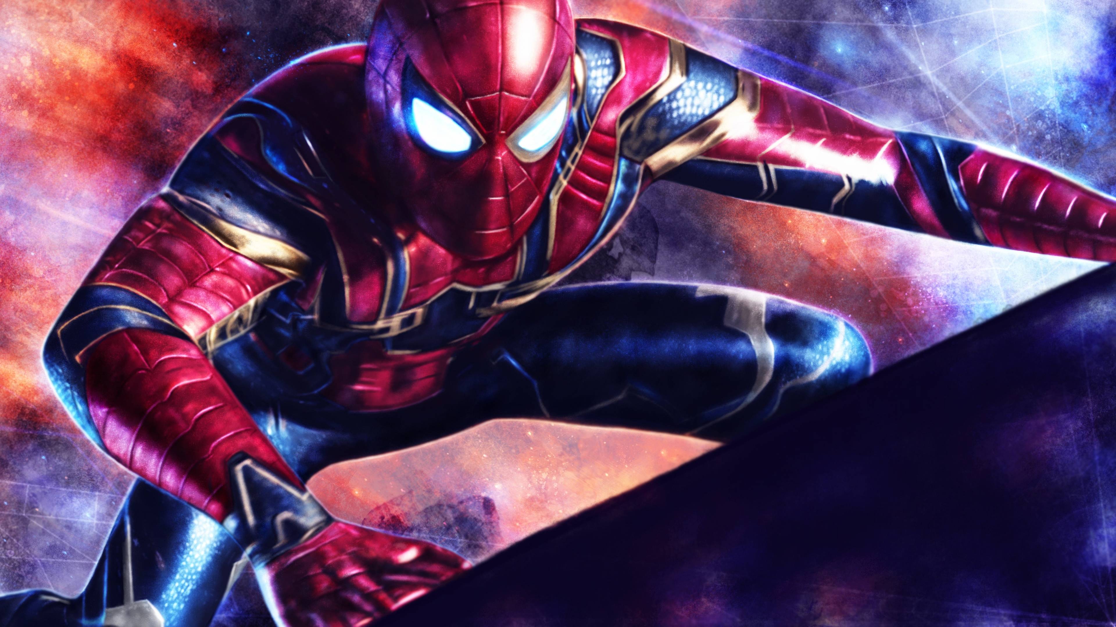 3840x2160 Spider Man Avengers Wallpaper