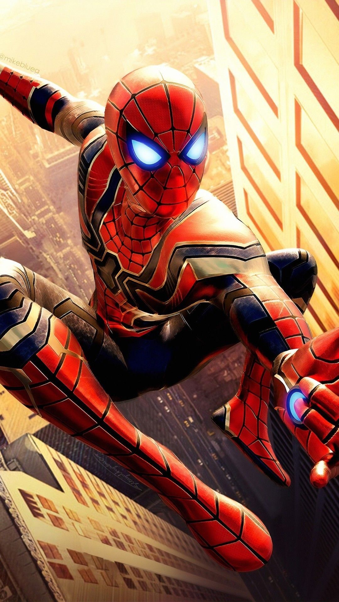 1080x1920 Iron spiderman Wallpaper Download