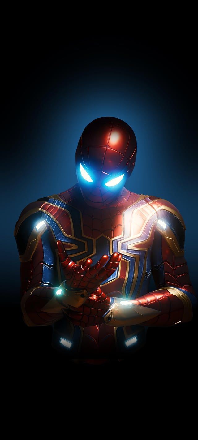 640x1422 Spider Man, Marvel, PS DEPTH EFFECT Optimized, Phone Wallpaper [2250x5000] [20:9]
