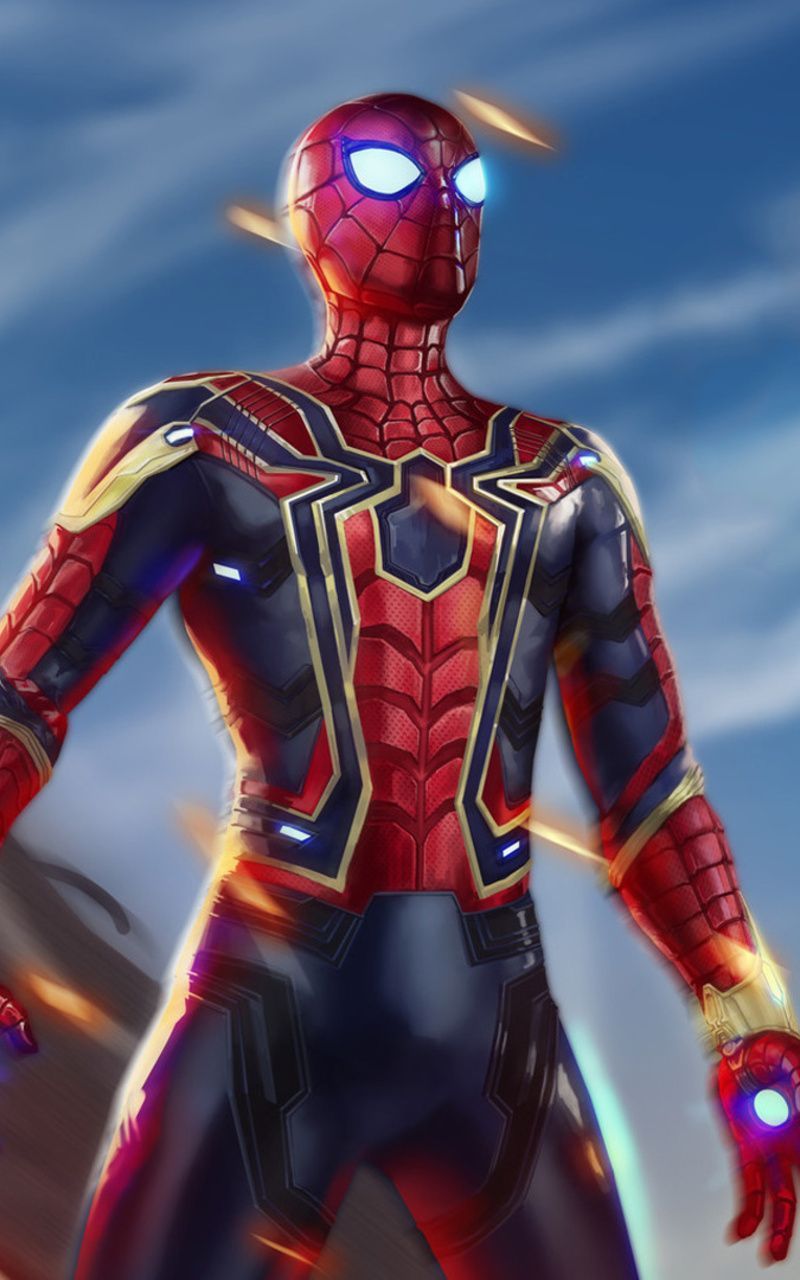800x1280 Iron Spiderman Avengers Infiniy War Nexus Samsung Galaxy Tab Note Android Tablets HD 4k Wallpaper, Image, Background, Photo and Picture