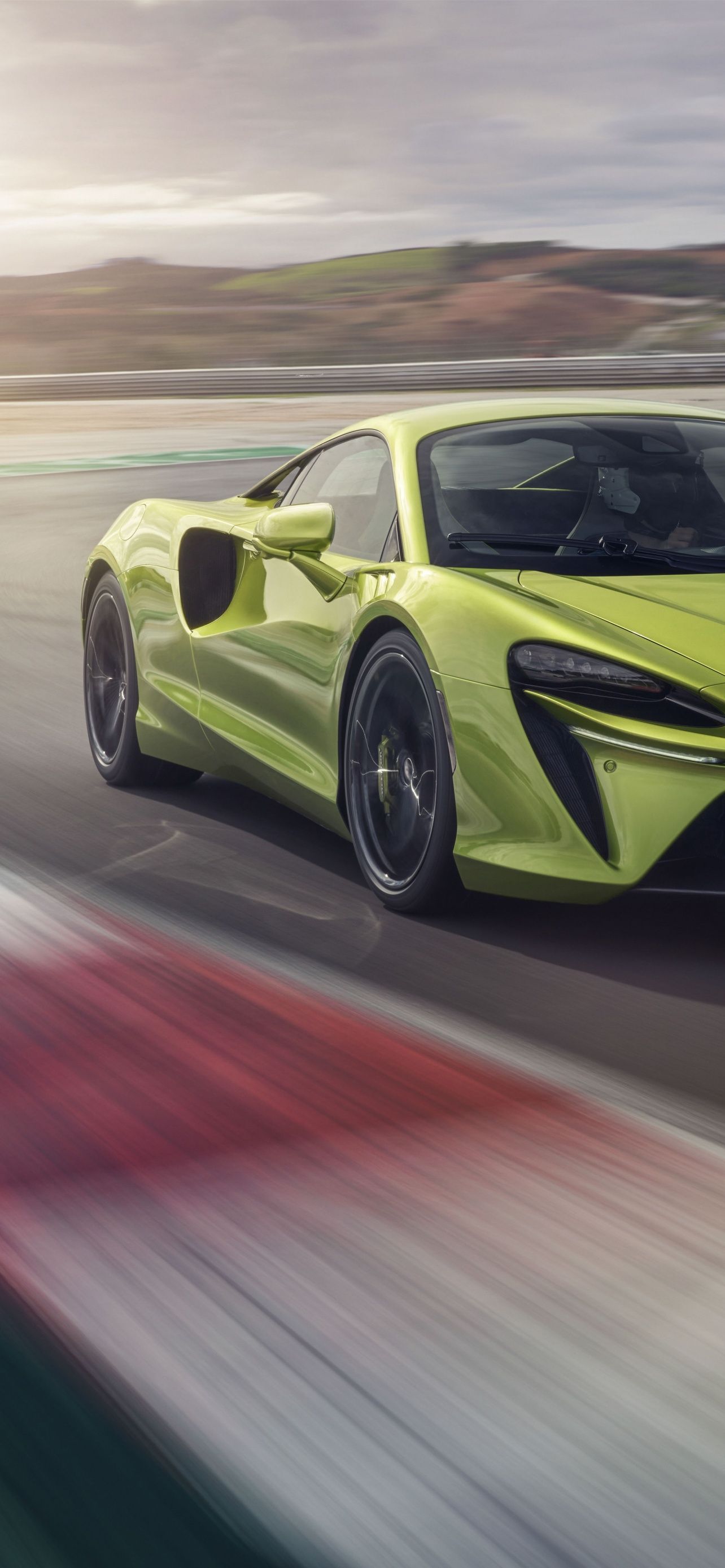 1284x2778 McLaren Artura Wallpaper 4K, Race track, Sports cars, 5K