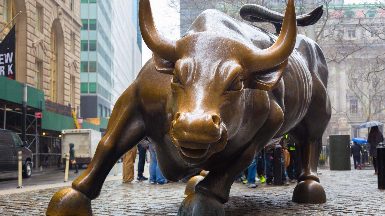 1280x720 Wallpaper Charging Bull, Wall Street Bull, Bowling Green Bull