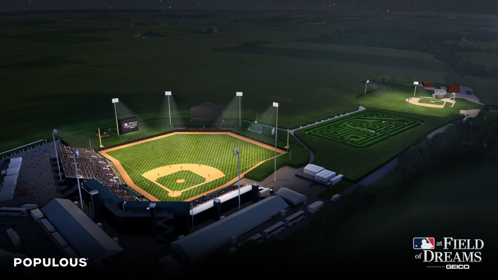 1920x1080 Populous Designed 'MLB At Field Of Dreams' Named BaseballParks.com Ballpark Of The Year