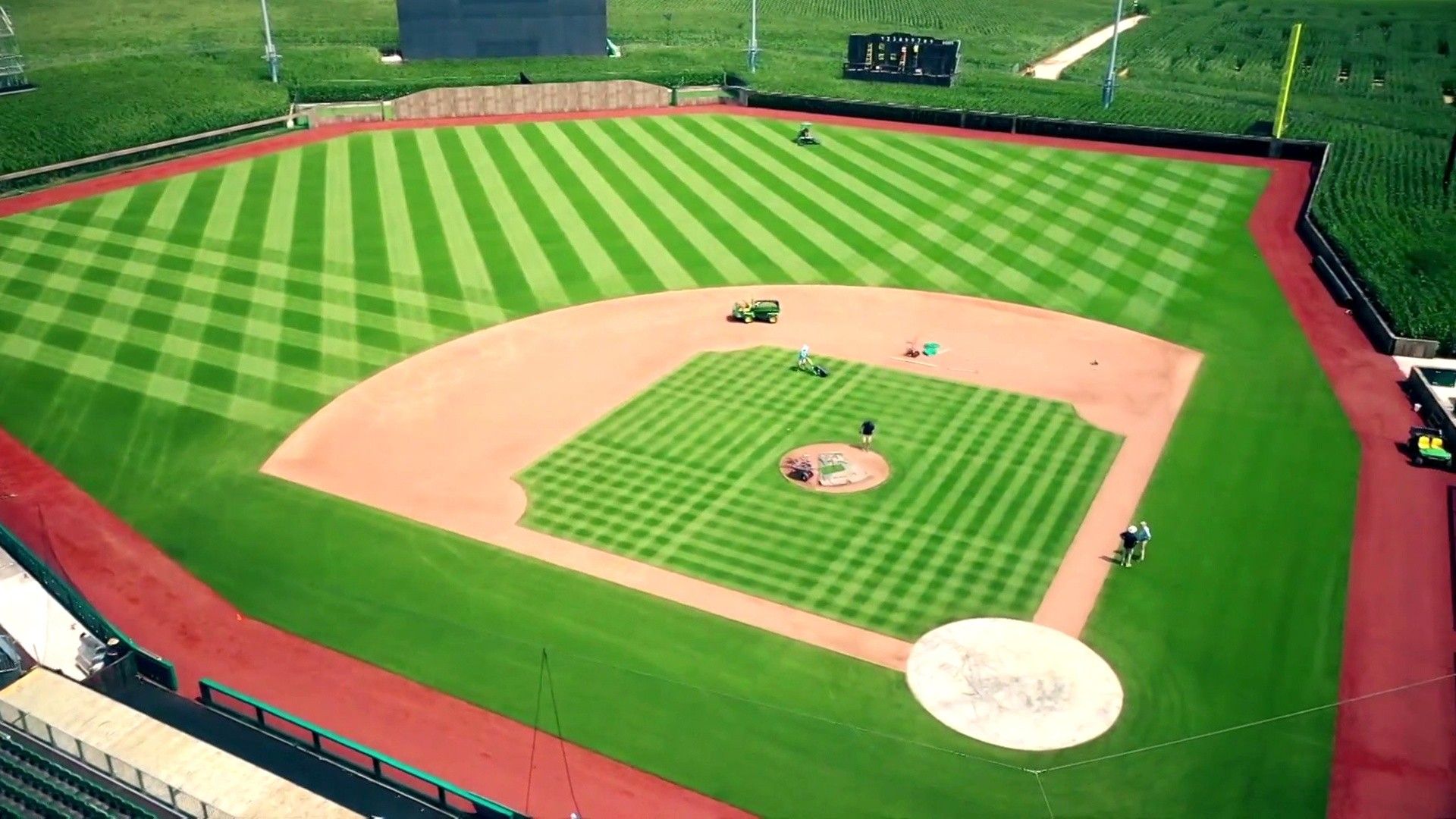 1920x1080 Field of Dreams' comes alive in Iowa: They built it, and MLB came
